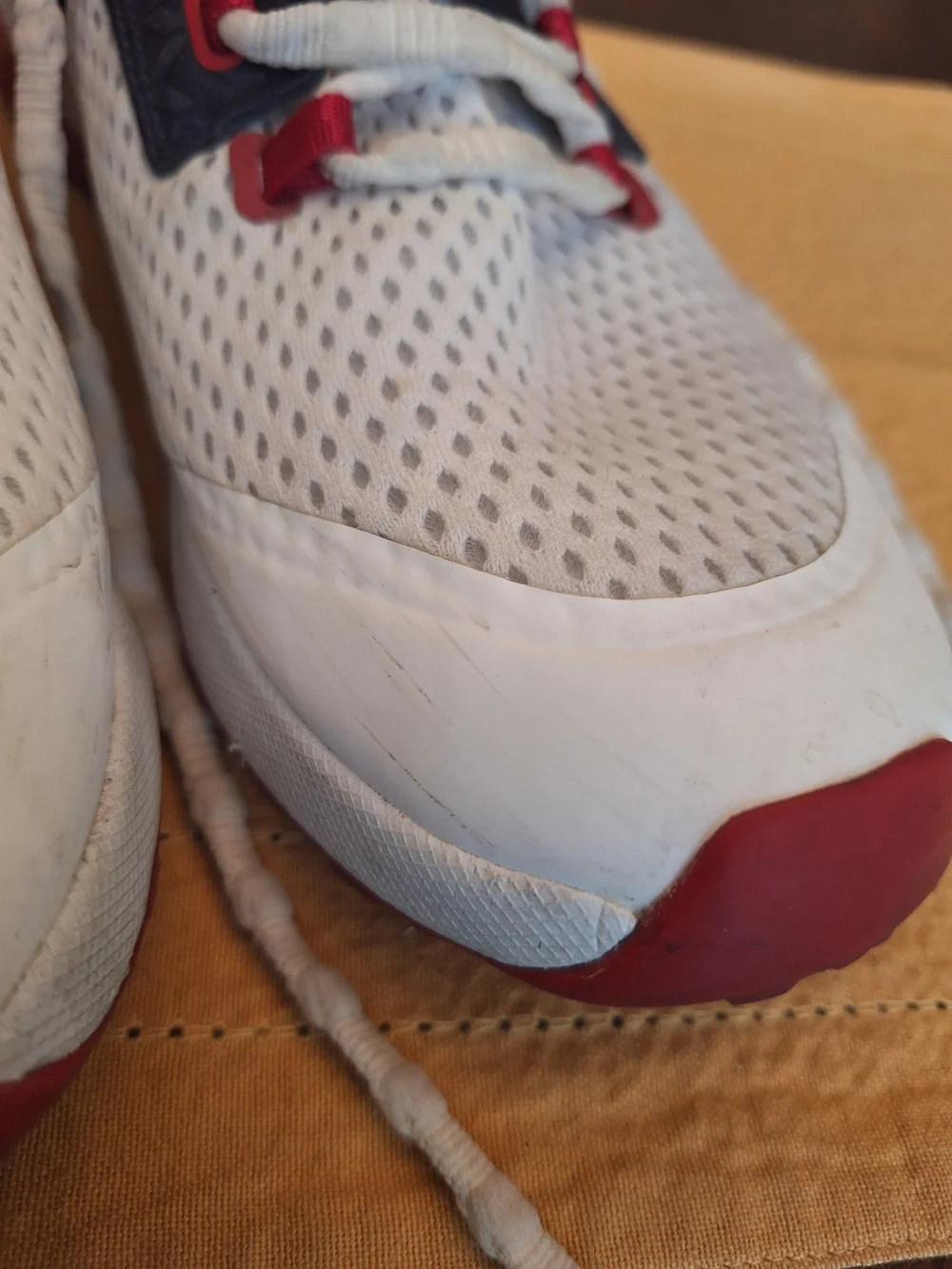 Olukai Wail Uku Women's White Mesh Athletic Sneakers 9.5